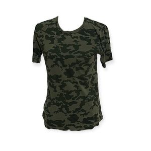 Lucky brand Womens Camo Pocket Tee Size XS
